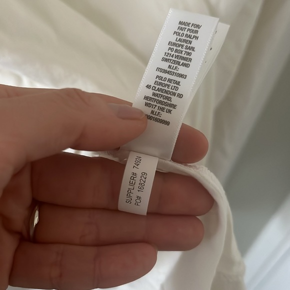 RLX Ralph Lauren Mens white long sleeve tee. NWT. Size Large. - Picture 9 of 13